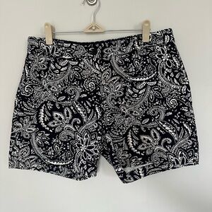 Talbots shorts size 8, floral print